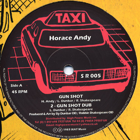 Horace Andy : Gun Shot (12", RE)