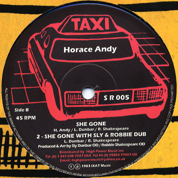 Horace Andy : Gun Shot (12", RE)