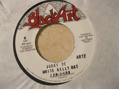 Lee Perry / Jah Lion : White Belly Rat (7", Single, RE)