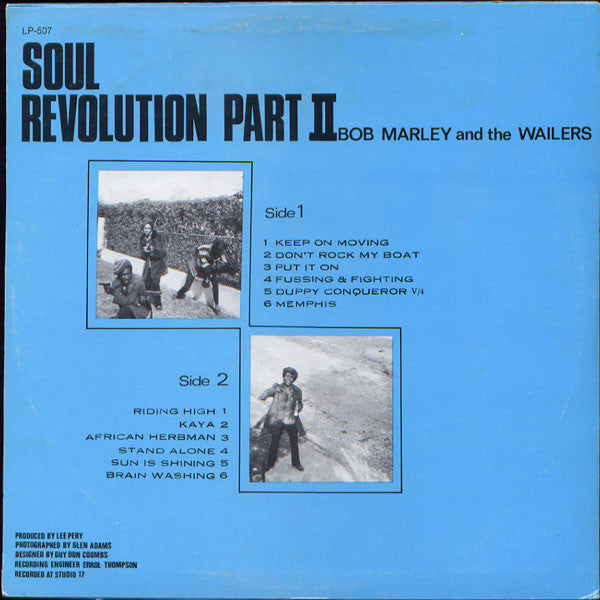 Bob Marley & The Wailers : Soul Revolution Part 2 (LP, Album)