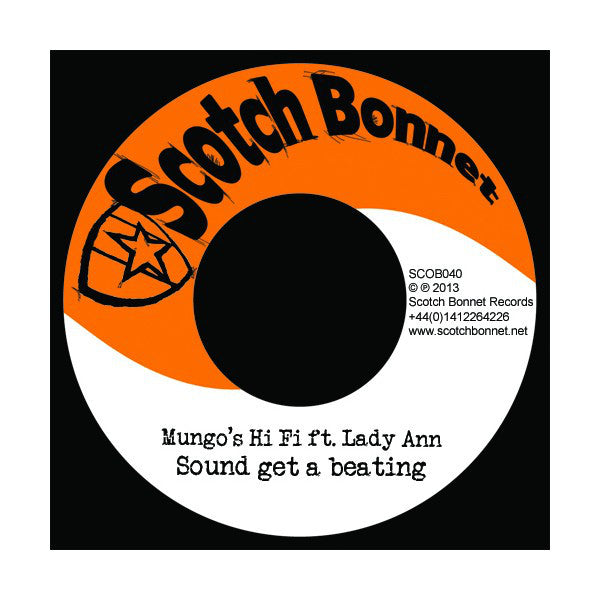 Mungo's Hi-Fi Ft Lady Ann : Sound Get A Beating (7")