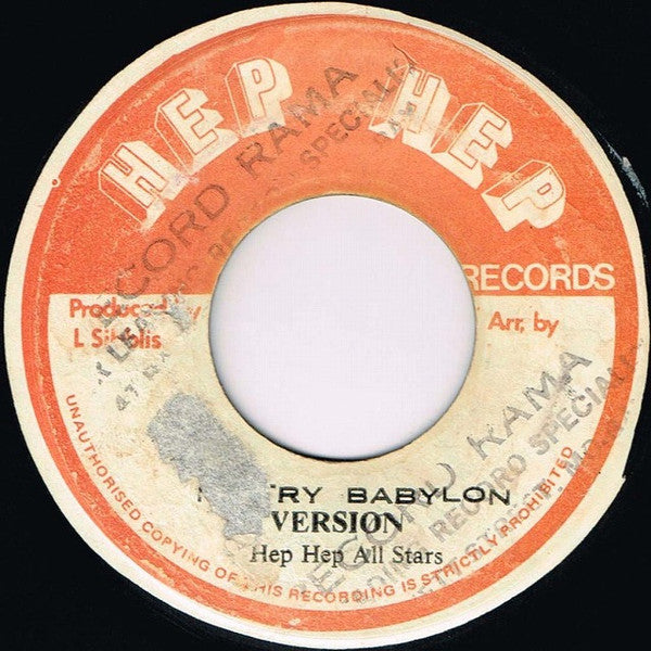 The Heptones : Mistry Babylon (7")