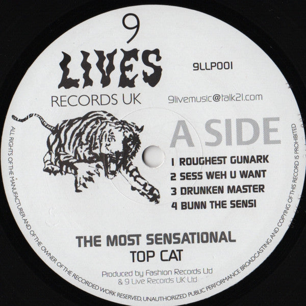 Top Cat : The Most Sensational (LP)