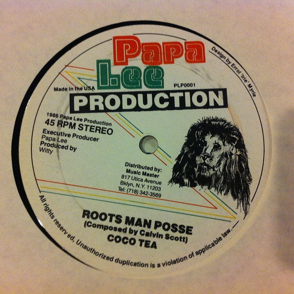 Coco Tea* : Roots Man Posse (12")