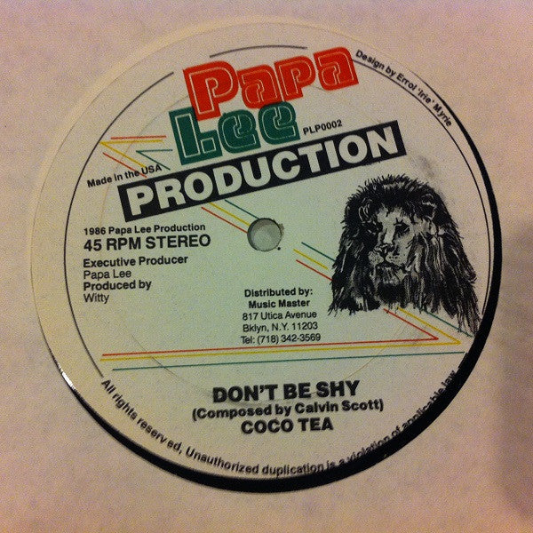 Coco Tea* : Roots Man Posse (12")