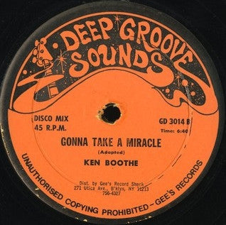 Ken Boothe : I'm Not For Sale / Gonna Take A Miracle (12", Dis)