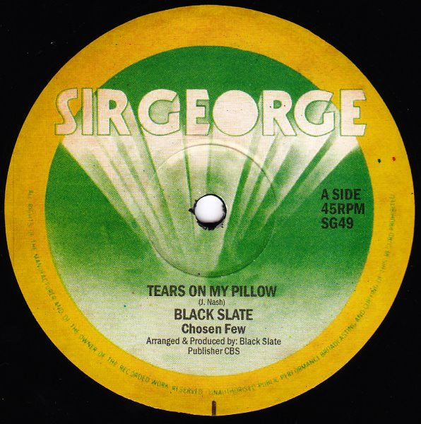 Black Slate & The Chosen Few : Tears On My Pillow (12")