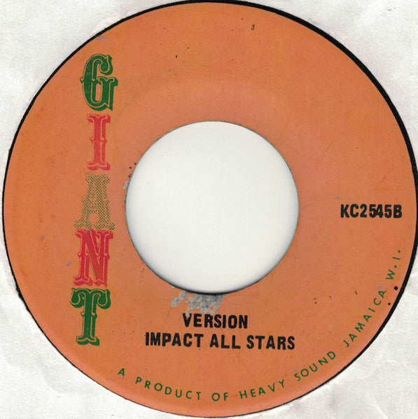Max Romeo / Impact All Stars : Everyman Ought To Know / Everyman Ought To Know (Version) (7")