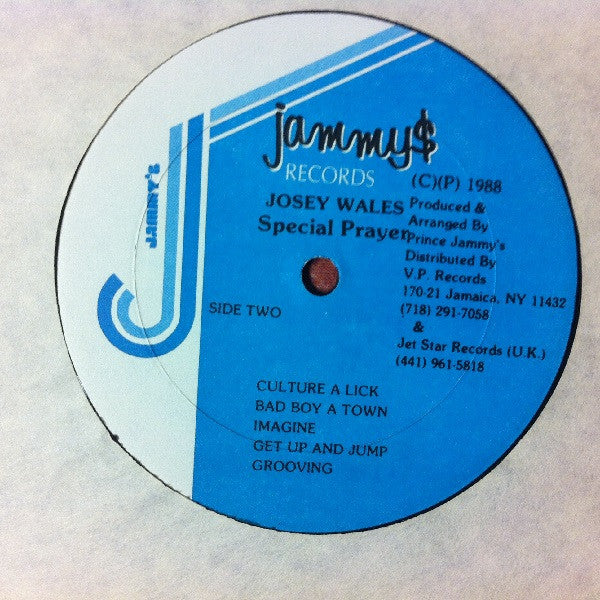 Josey Wales : Special Prayer (LP, Album)
