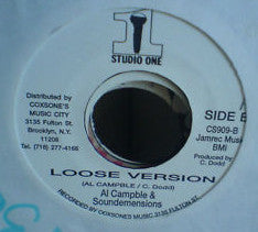 Al Campbell & Sound Dimension : Turn Me Loose (7")
