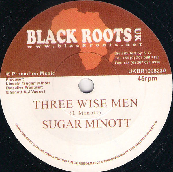 Sugar Minott : Three Wise Men (7", RE)