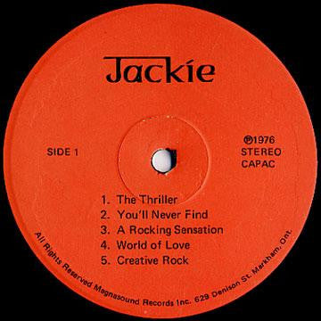 Jackie Mitto* : The Keyboard King (LP, Album, Red)