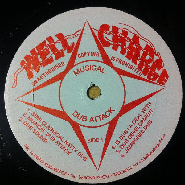 The Revolutionaries : Musical Dub Attack (LP, Album, RE)