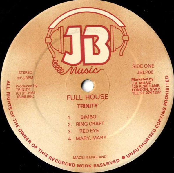 Trinity (4) : Full House (LP, Album)