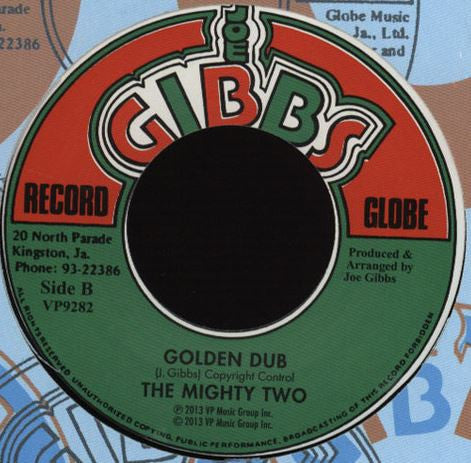 Sylford Walker / The Mighty Two : Jah Golden Pen / Golden Dub (7", RE)