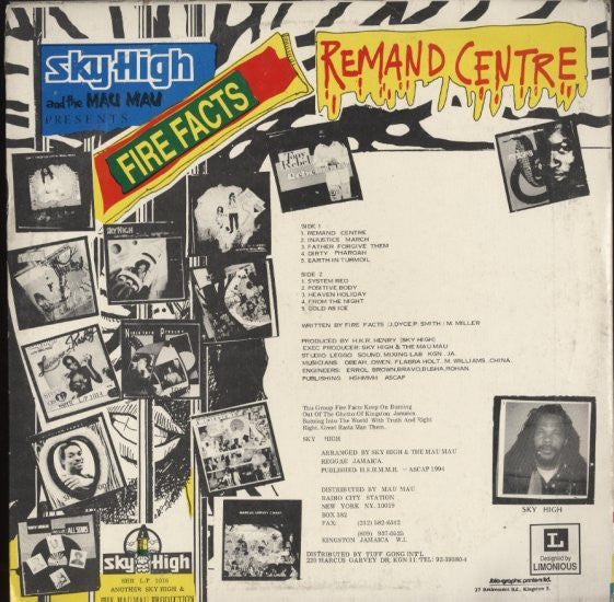 Fire Facts : Remand Centre  (LP, Album)