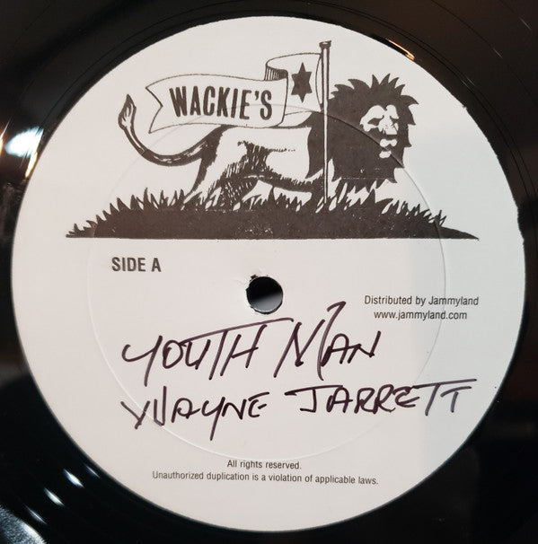 Wayne Jarrett : Youth Man (12", Single, Ltd, Num, RP)