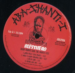 Blood Shanti & The Shanti-Ites : Blesshead (LP)