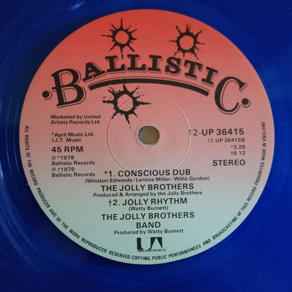 The Jolly Brothers : Conscious Man (12", Blu)