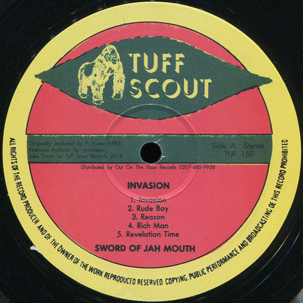 Sword Of Jah Mouth : Invasion (LP, Ltd, RE)