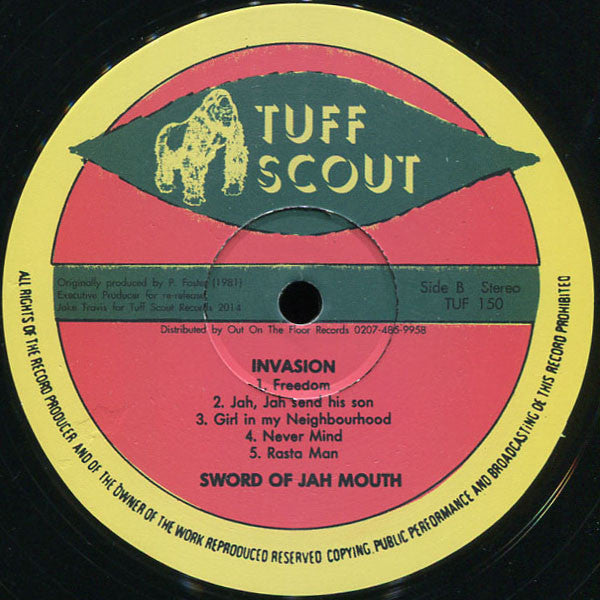 Sword Of Jah Mouth : Invasion (LP, Ltd, RE)