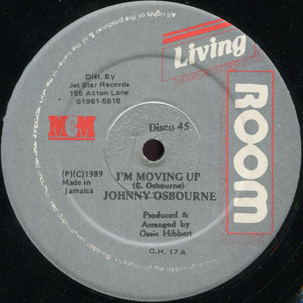 Johnny Osbourne : I'm Moving Up (12")