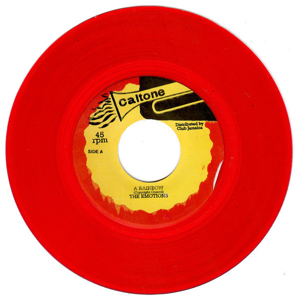 The Emotions (2) / The Pioneers : A Rainbow / Teardrops To A Smile (7", RE, Tra)