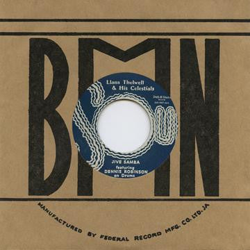 Llans Thelwell And His Celestials / Busty Brown : Jive Samba / Pick Up The Pieces (7", Mono, RE)