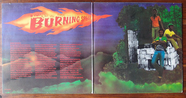 Burning Spear : Man In The Hills (LP, Album, San)