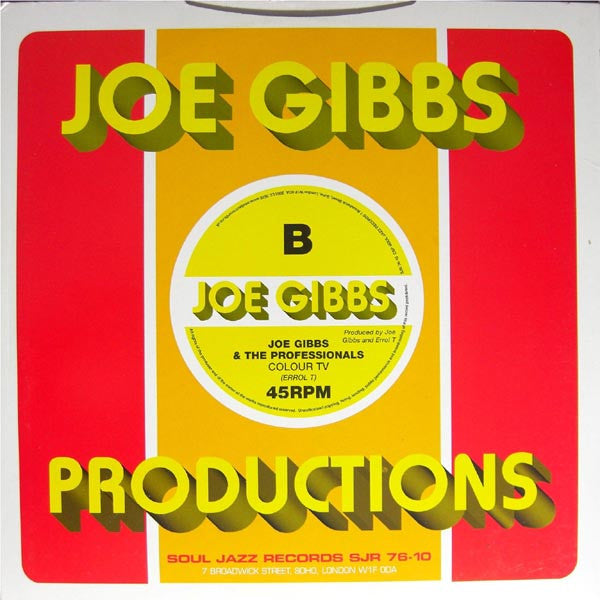 Joe Tex (2) & U Black / Joe Gibbs & The Professionals : Standardization / Colour TV (10")