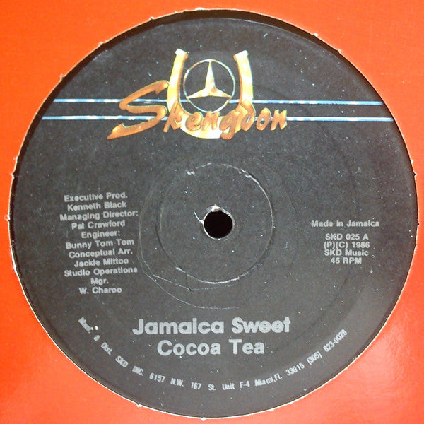 Cocoa Tea : Jamaica Sweet (12")
