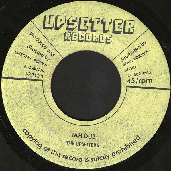 Devon Irons / The Upsetters : When Jah Come / Jah Dub (7", Single)