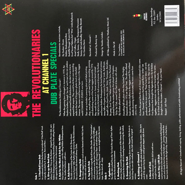 The Revolutionaries : At Channel 1 - Dub Plate Specials (LP)