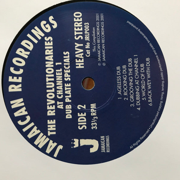 The Revolutionaries : At Channel 1 - Dub Plate Specials (LP)