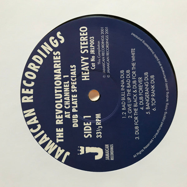 The Revolutionaries : At Channel 1 - Dub Plate Specials (LP)