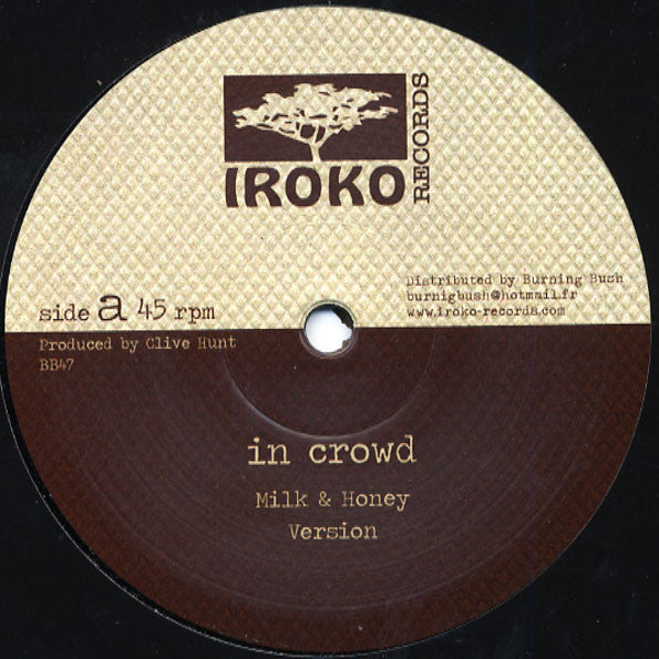 The In Crowd / Azul : Milk & Honey (12")