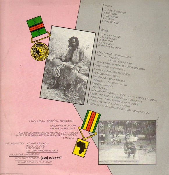 Zack-I-We* : Lonely Soldier (LP)