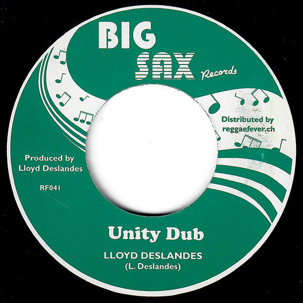 Lloyd Deslandes : Unity (Live Fe Come See) (7", Single, RE)