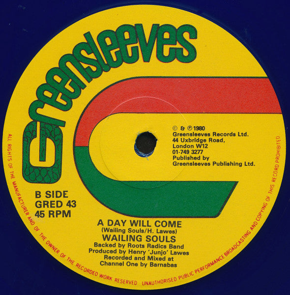 Wailing Souls : Kingdom Rise Kingdom Fall (12", Blu)
