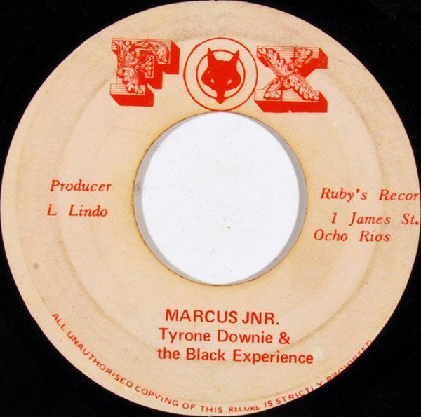 Tyrone Downie & The Black Experience : Marcus Jnr. (7")