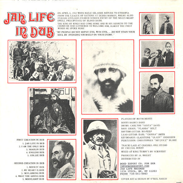 Scientist : Jah Life In Dub (LP, Album)