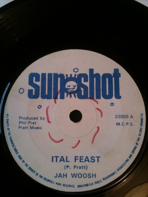 Jah Woosh : Ital Feast (7")