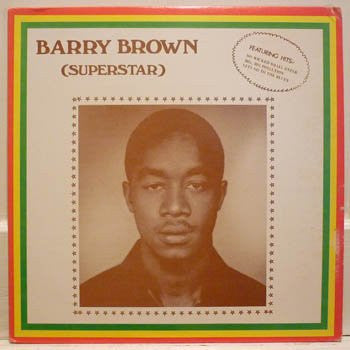 Barry Brown : Super Star (LP, Album)