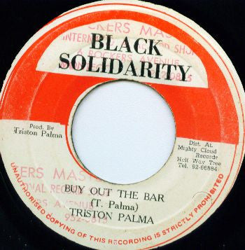 Tristan Palmer : Buy Out The Bar (7", Single)