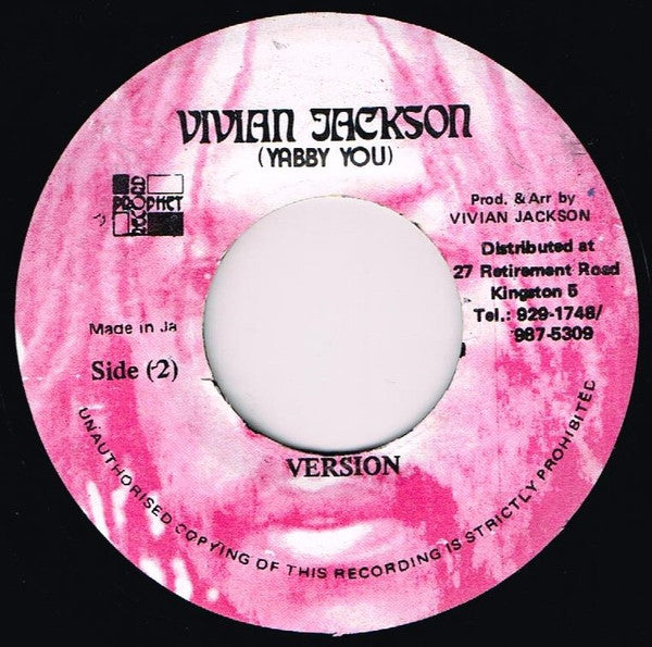 Yabby You & The Prophet* : Dread Locks Man (7", Single)