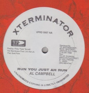 Sanchez / Al Campbell : Can't Remember The Last Time / Run You Just Ah Run (12", MP)