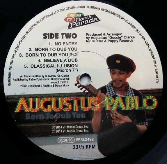 Augustus Pablo : Born To Dub You (LP, Album)