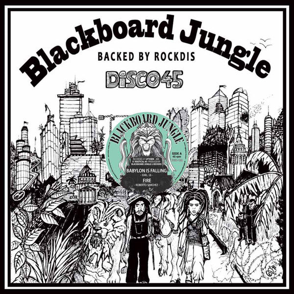 Earl 16* / Roberto Sanchez / Lutan Fyah / Rockdis All Stars : Babylon Is Falling / Fire / Survivor / Survival Dub  (12")