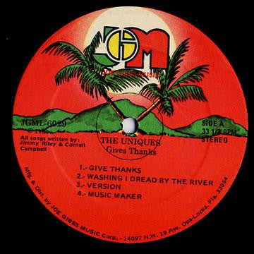 The Uniques : Give Thanks (LP, Album)