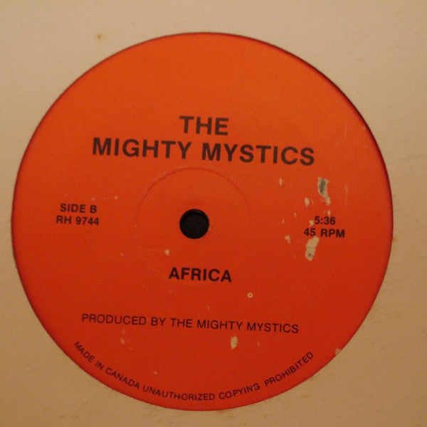The Mighty Mystics : Time Has Come / Africa (12", Maxi, Single)